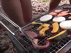 Maria Ono's Naughty Outdoor Threesome