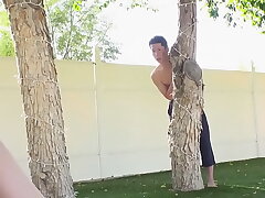 Sensual Mermaid Erena Sasamiya Masturbates by the Pool