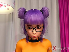 Glasses-Clad Teen Gets Naughty in the Candy Room