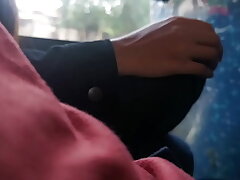 Filipina Teen's Public Bus Masturbation