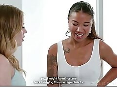 Intense Lesbian Scissoring and 69 Between Two Girlfriends