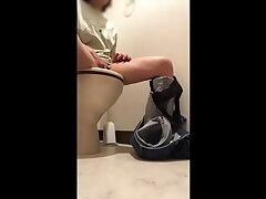 Short-Cut Asian Girl's Daily Masturbation Release