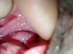 Licking a White Woman's Big Tits and Clit